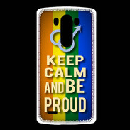 Coque LG G3 Keep Calm and Be Proud mens Gay