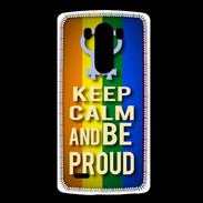 Coque LG G3 Keep Calm and Be proud Women Gay