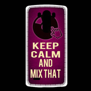 Coque LG G3 Keep Calm and Mix That Rose