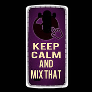 Coque LG G3 Keep Calm and Mix That Violet