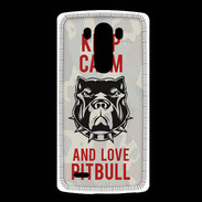 Coque LG G3 Keep calm pitbull 2 ZG