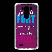 Coque LG G3 Fort et faible ZG