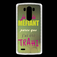 Coque LG G3 Méfiant trahis ZG