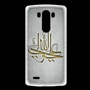 Coque LG G3 Islam J Gris