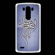 Coque LG G3 Islam B Bleu