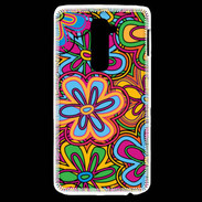 Coque LG G2 Fond hippie 2