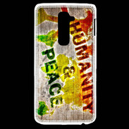 Coque LG G2 Humanité et paix