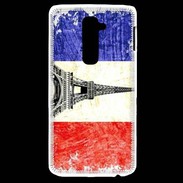 Coque LG G2 Drapeau français vintage 2