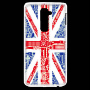 Coque LG G2 Angleterre sur Drapeau 1