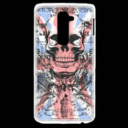 Coque LG G2 Tête de mort Angleterre