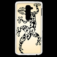 Coque LG G2 Salamandre tribal