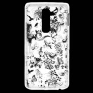 Coque LG G2 Design Fleur Tribal
