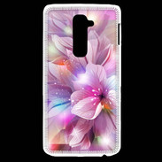 Coque LG G2 Design Orchidée violette