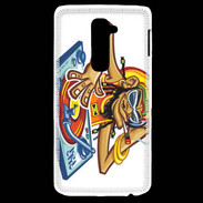 Coque LG G2 Rasta DJ Jamaïca