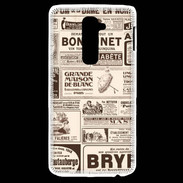 Coque LG G2 Petites annonces Vintage