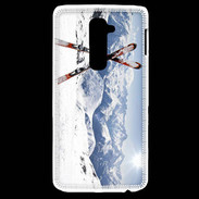 Coque LG G2 Paire de ski en montagne