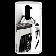 Coque LG G2 Belle voiture sportive blanche