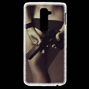 Coque LG G2 Attention maîtresse dangereuse