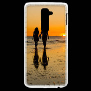 Coque LG G2 Balade romantique sur la plage 5