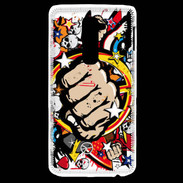 Coque LG G2 Graffiti free fight