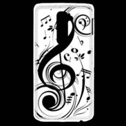 Coque LG G2 Clé de sol