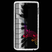 Coque LG G2 Note de musique et piano 1