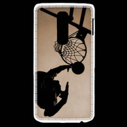 Coque LG G2 Basket en noir et blanc