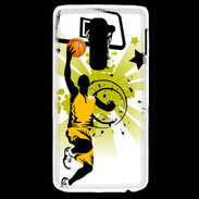 Coque LG G2 Basketteur en dessin