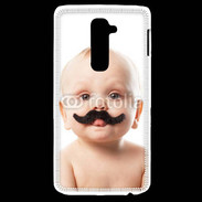 Coque LG G2 Bébé avec moustache