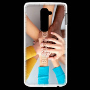 Coque LG G2 Solidarité metissage