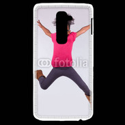 Coque LG G2 Jeune fille africaine joyeuse