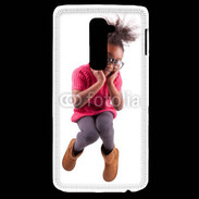 Coque LG G2 Fillette africaine glamour