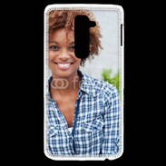 Coque LG G2 Femme afro glamour