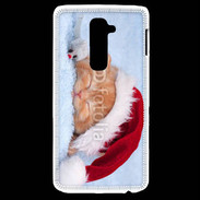 Coque LG G2 Chaton Noël 2