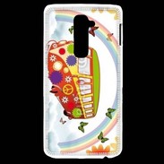 Coque LG G2 Flower power