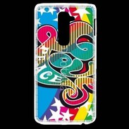 Coque LG G2 Peace and love 5