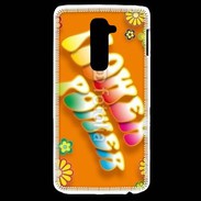 Coque LG G2 Flower power 4