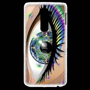 Coque LG G2 Œil hippie