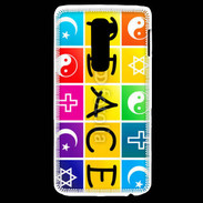 Coque LG G2 Paix dans toutes les religions