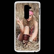 Coque LG G2 Hippie et cool