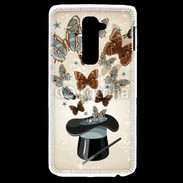 Coque LG G2 Papillons magiques
