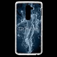 Coque LG G2 Femme en fumée de cigarette