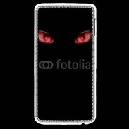 Coque LG G2 Yeux rouges fond noir