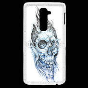 Coque LG G2 Crâne en dessin 50