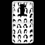 Coque LG G2 Fond coiffures