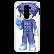 Coque LG G2 Chibi style illustration of a superhero