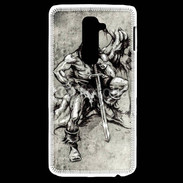 Coque LG G2 Guerrier en dessin 25