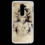 Coque LG G2 Guerrière en dessin 12