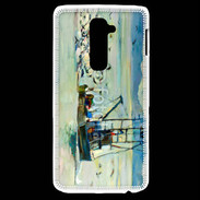 Coque LG G2 Peinture bateau de pêche