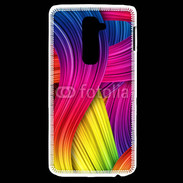 Coque LG G2 Fibres de couleur